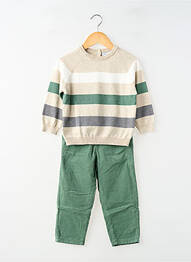 Set pantaloni talie elastică verde MAYORAL garcon