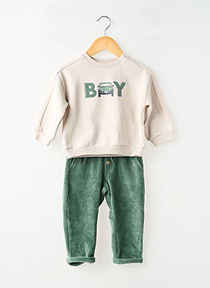 Set pantaloni talie elastică verde MAYORAL băiat