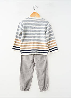 Set pantaloni talie elastică gri LOSAN băiat