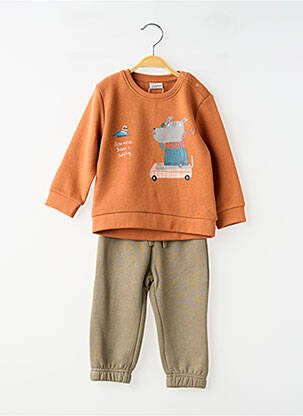 Set pantaloni bază pantalon portocaliu LOSAN garcon