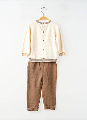 Set pantaloni talie elastică maro MAYORAL băiat