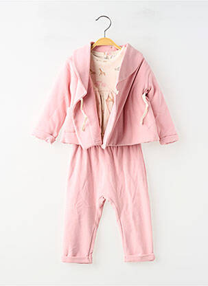 Set pantaloni mâneci lungi roz MAYORAL fille