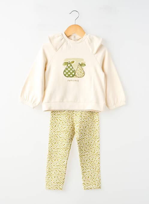 Set pantaloni mâneci lungi verde MAYORAL fille