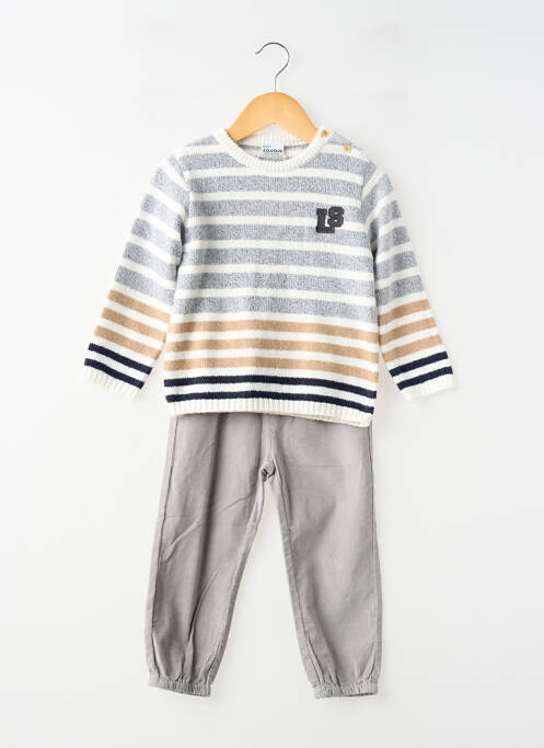 Set pantaloni bază pantalon gri LOSAN garcon