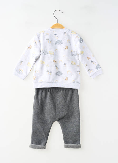 Set pantaloni tip de tricou gri LOSAN garcon