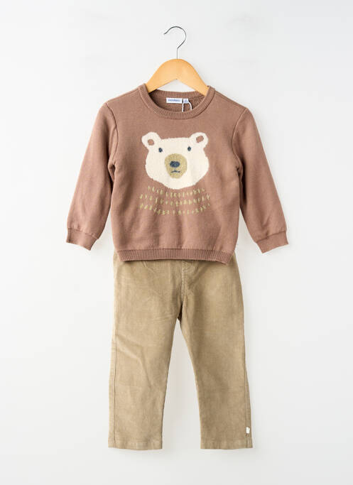 Set pantaloni bază pantalon maro NOUKIE'S garcon