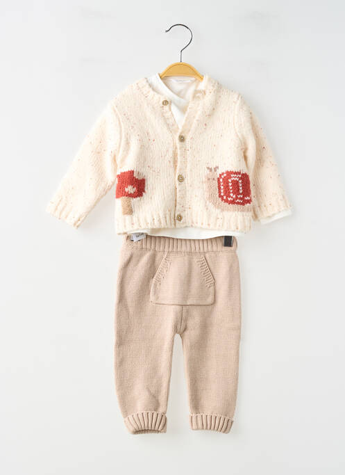 Set pantaloni mâneci lungi bej MAYORAL enfant