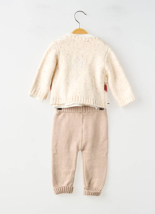 Set pantaloni mâneci lungi bej MAYORAL enfant