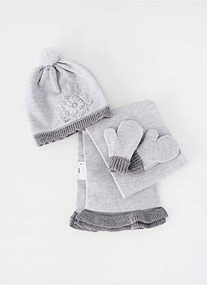 Căciulă plasă fină gri MAYORAL fille