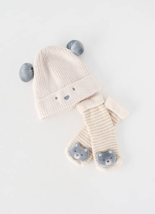 Căciulă tricotaj din plasă bej MAYORAL enfant