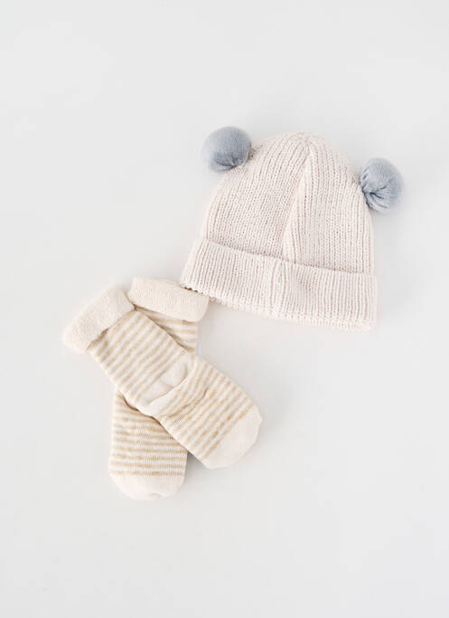 Căciulă tricotaj din plasă bej MAYORAL enfant