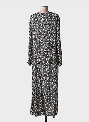 Rochie lungă mâneci lungi mâneci lungi negru ARMOR LUX femeie