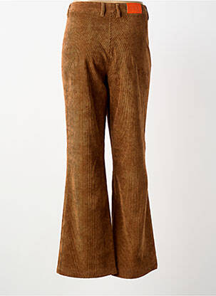 Pantalon drept elasticitate mărime normală maro SOET femeie