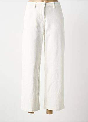 Pantalon drept elasticitate mărime normală alb SAINT JAMES femeie