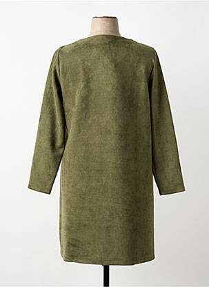 Rochie midi mâneci lungi mâneci lungi verde SENORETTA femeie