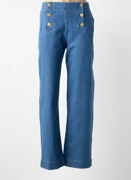 Blugi cu croială largă elasticitate mărime normală albastru SAINT JAMES femme