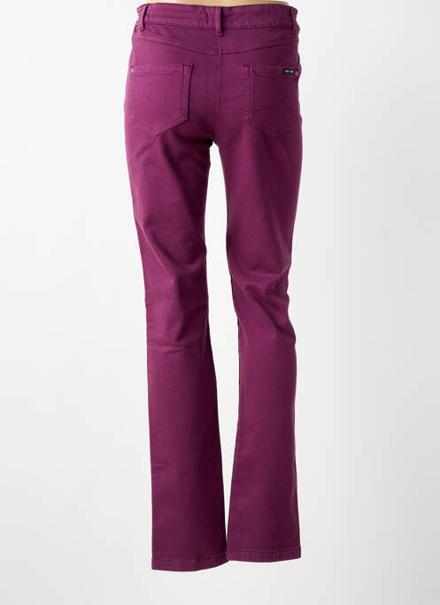 Pantalon slim elasticitate mărime normală violet SAINT JAMES femme