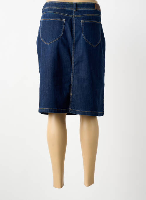Fustă midi croială dreaptă albastru SAINT JAMES femme