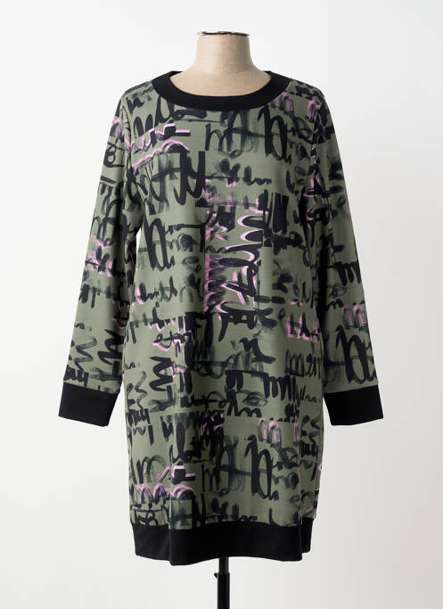 Rochie pulover elasticitate mâneci lungi verde SENORETTA femme