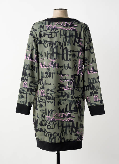 Rochie pulover elasticitate mâneci lungi verde SENORETTA femme