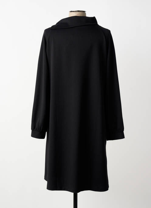 Rochie pulover elasticitate mâneci lungi negru SENORETTA femme