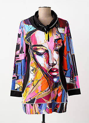 Tunică mâneci lungi albastru DOLCEZZA femeie