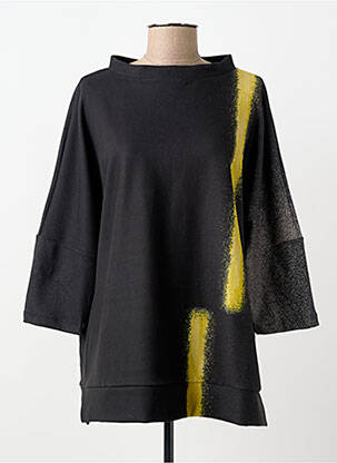 Tunică mâneci lungi negru OZAI N KU femeie