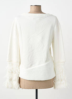 Hanorac broderie mâneci lungi alb ELISA CAVALETTI femeie