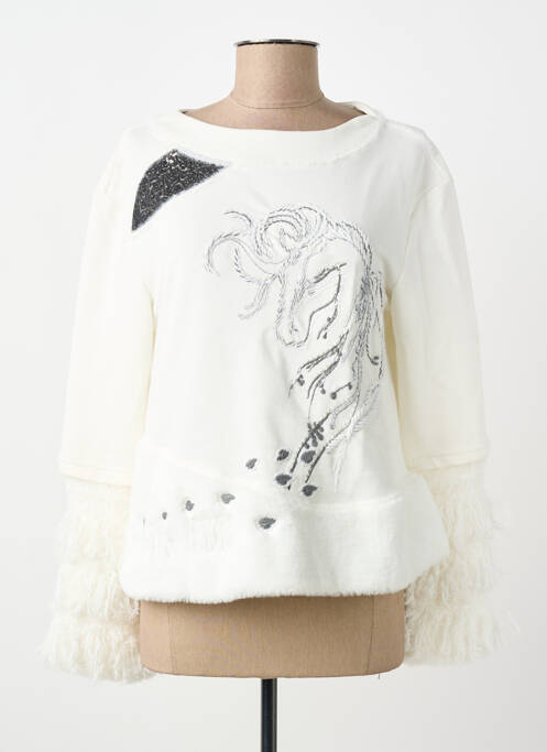 Hanorac alb ELISA CAVALETTI femeie