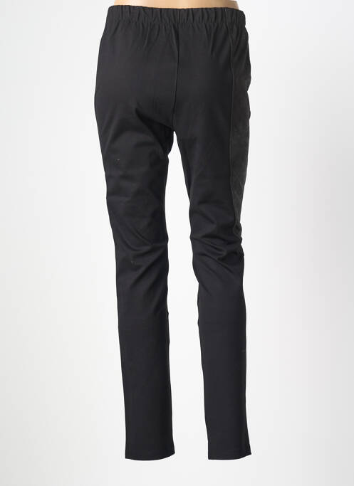 Pantalon slim talie elastică negru NÜ femme