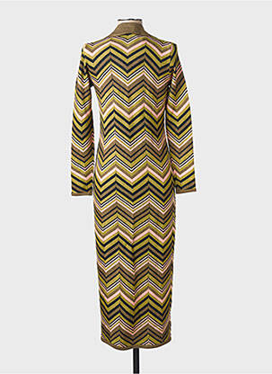 Rochie lungă mâneci lungi mâneci lungi verde SURKANA femeie