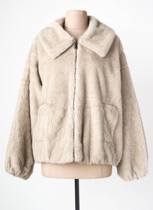 Geacă buzunare gri K-DESIGN femme