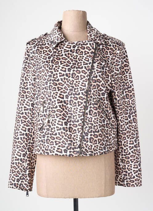 Jachete casual croială dreaptă bej RINO & PELLE femme