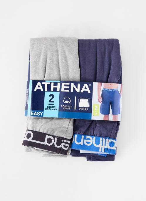 Pijamale scurte albastru ATHENA homme
