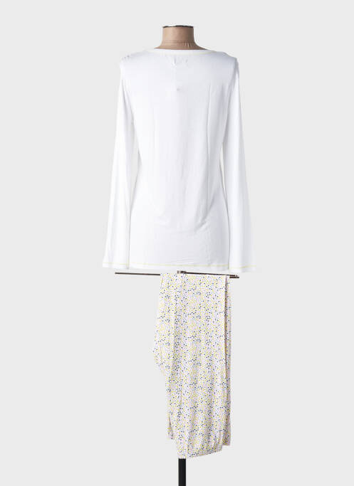 Pijama țesătură jerseu alb BISBIGLI femme