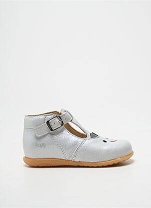 Ghete închidere cu buclă(e) vârf rotund gri BOPY fille