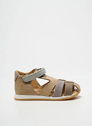 Sandale/pantofi decupați vârf rotund vârf rotund bej BOPY garcon