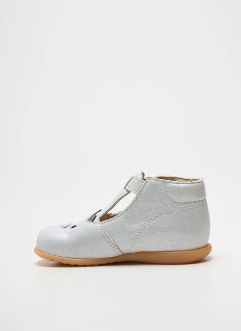 Ghete închidere cu buclă(e) vârf rotund gri BOPY fille