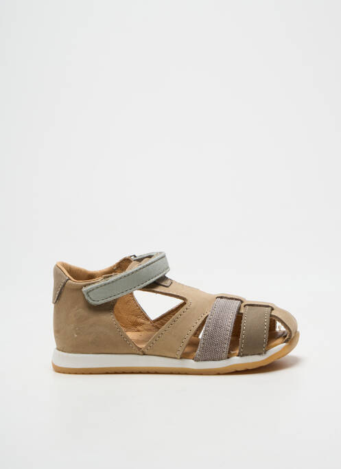 Sandale/pantofi decupați vârf rotund vârf rotund bej BOPY garcon