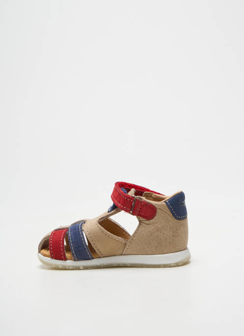 Sandale/pantofi decupați vârf rotund vârf rotund bej BOPY garcon