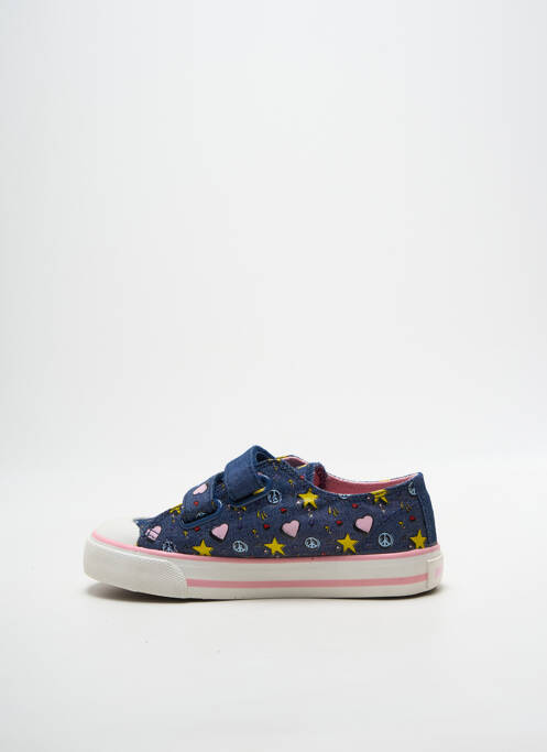 Adidași imprimare vârf rotund albastru MTNG fille