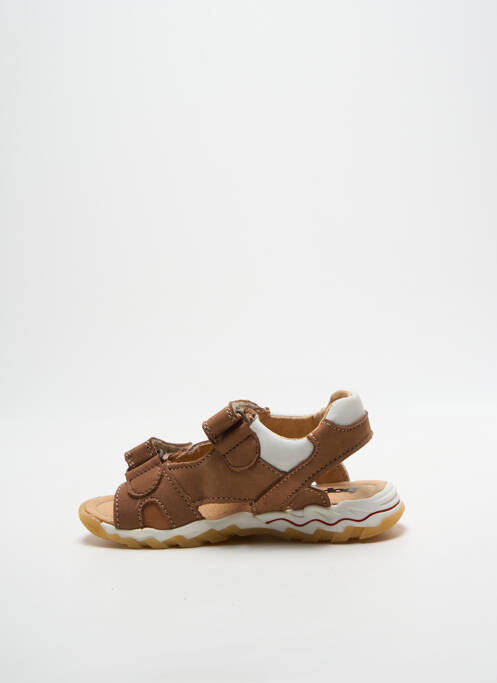 Sandale/pantofi decupați vârf deschis vârf deschis maro BOPY garcon