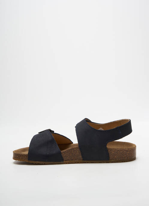 Sandale/pantofi decupați tip de talpă anatomică vârf deschis albastru BOPY garcon