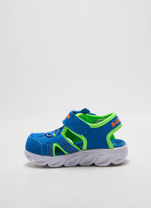 Sandale/pantofi decupați vârf rotund vârf rotund albastru SKECHERS garcon