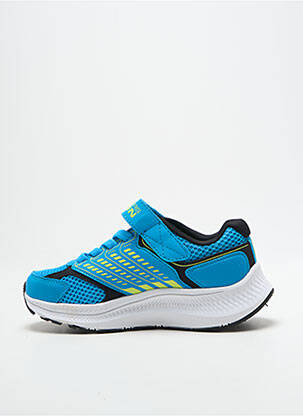 Adidași închidere cu arici vârf rotund albastru SKECHERS garcon