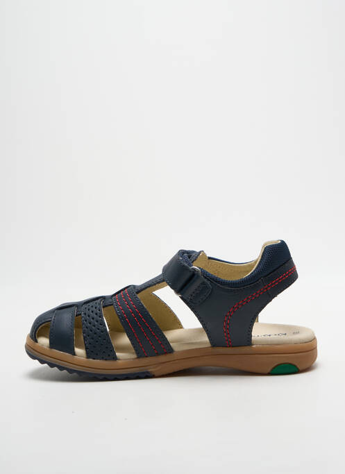 Sandale/pantofi decupați vârf rotund vârf rotund albastru KICKERS garcon