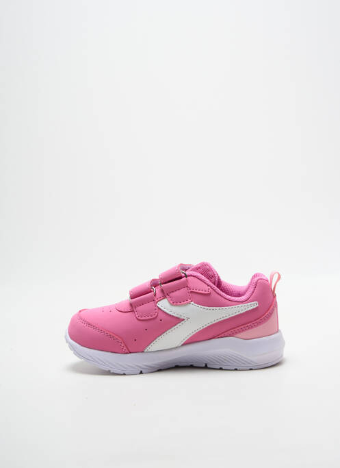 Adidași închidere cu arici vârf rotund roz DIADORA fille