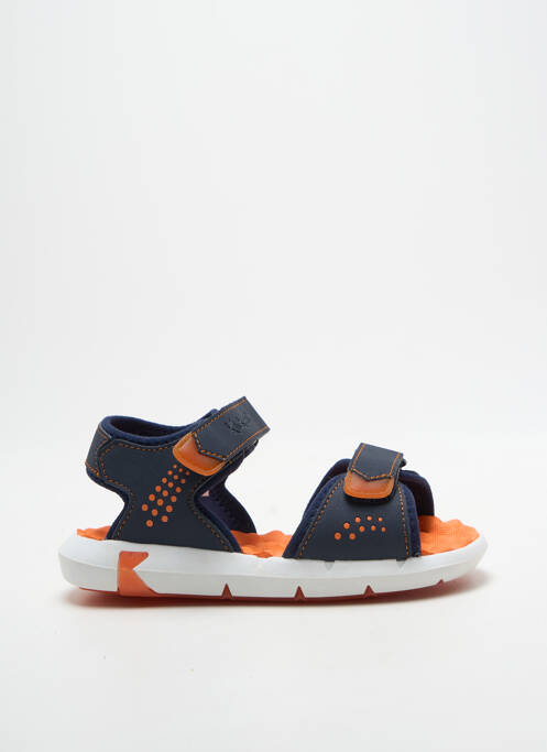 Sandale/pantofi decupați vârf deschis vârf deschis albastru KICKERS garcon