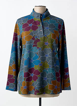 Pulover mâneci lungi mâneci lungi albastru AGATHE & LOUISE femme