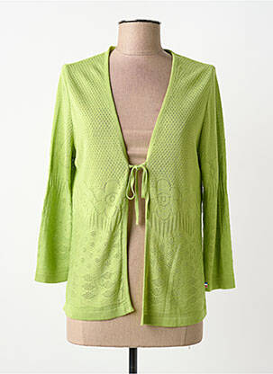 Vestă cu mâneci lungi mâneci 3/4 verde SAINT CHARLES femeie